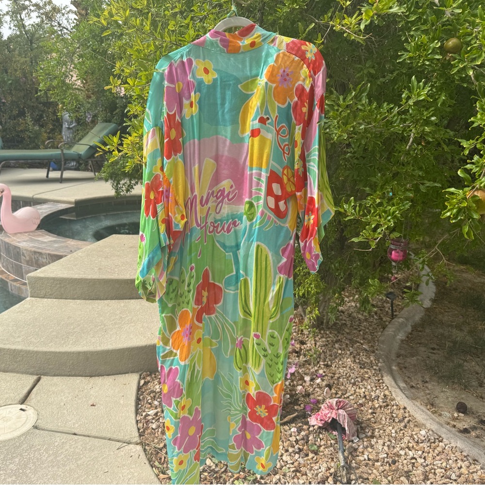 (RESERVE FOR IVORY ROSE) Spell and the Gypsy Margi Hour Floral Robe S/M - Picture 3 of 6